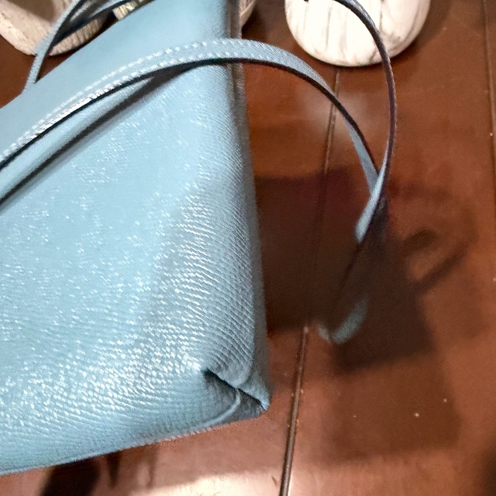 Coach Blue Rare gunmetal crossbody with Heart Appliqué - Picture 6 of 13
